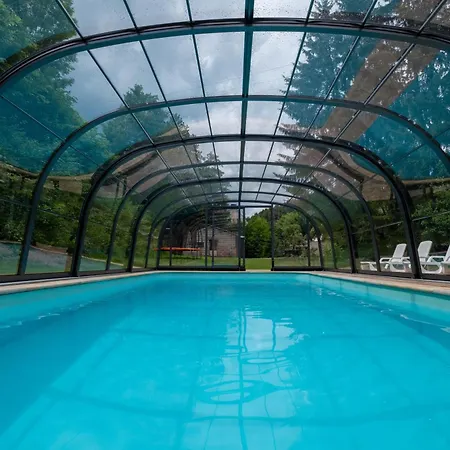 Villa With Pool, Sauna, Pergola, Park, And Playground