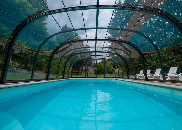 Villa With Pool, Sauna, Pergola, Park, And Playground