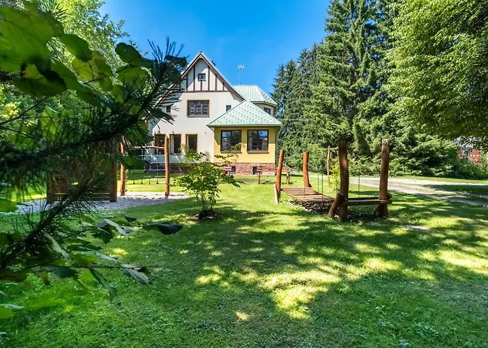 With Pool, Sauna, Pergola, Park, And Playground Villa Svoboda nad Úpou