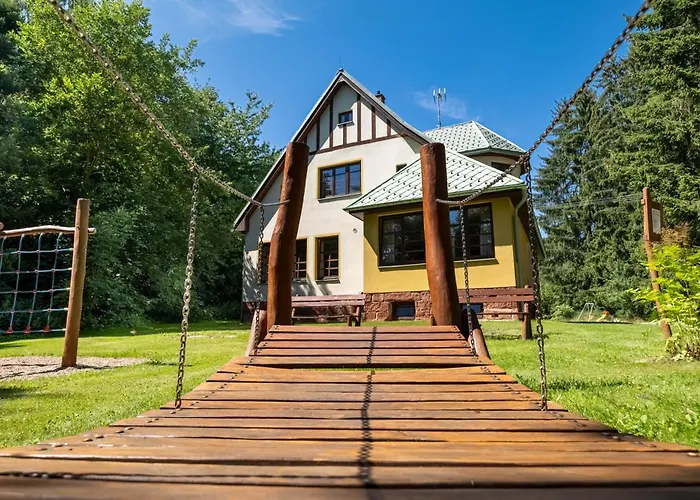 Villa With Pool, Sauna, Pergola, Park, And Playground *